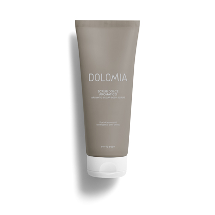 Dolomia Scrub Dolce Aromatico Puri oli essenziali tonificanti e anti-stress